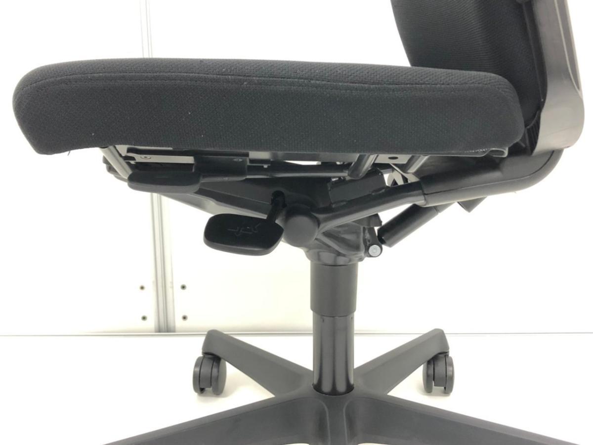 中古】エスクード オカムラ/okamura 肘無ローバックチェア