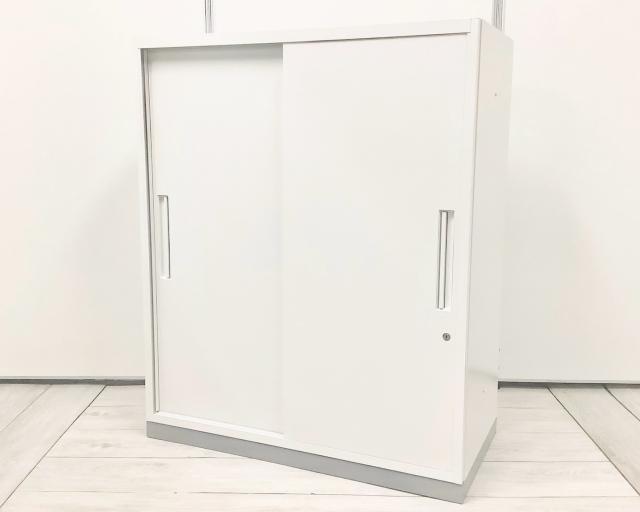 【中古】TF  イナバ（INABA) ローキャビネット／引き違い