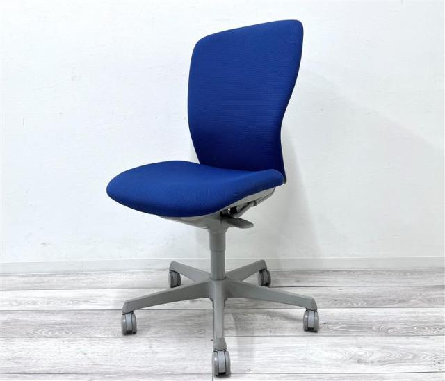 【中古】スラート C331GR FSF3 オカムラ（okamura） 肘無ローバックチェア