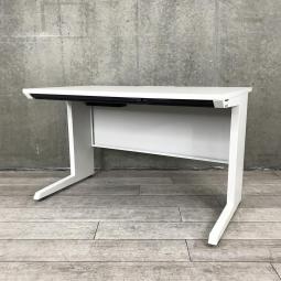 【安心の国内メーカー！ホワイトカラーのスタンダードなサイズ幅1200㎜のオフィスデスク！】 ■ITOKI（イトーキ）製　CZRシリーズ　平机　引き出し付　W1200㎜　■色：ホワイト