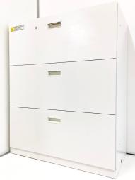 ■ウチダ　3段ラテラル書庫　ホワイト　オフィスの必需品！