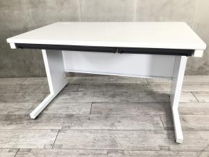 【人気の横幅1200ｍｍサイズの平机！定番で人気商品！】■コクヨ（KOKUYO）　ピクサ（PIQUSA）　平机　引き出し付き　■W1200×D700㎜　■ホワイト