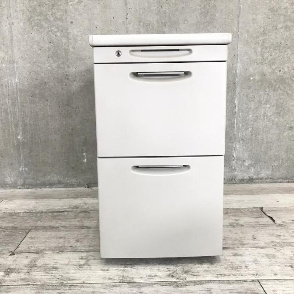 中古】SD DS33VI MB51 オカムラ/okamura 脇机3段 529638 - 中古