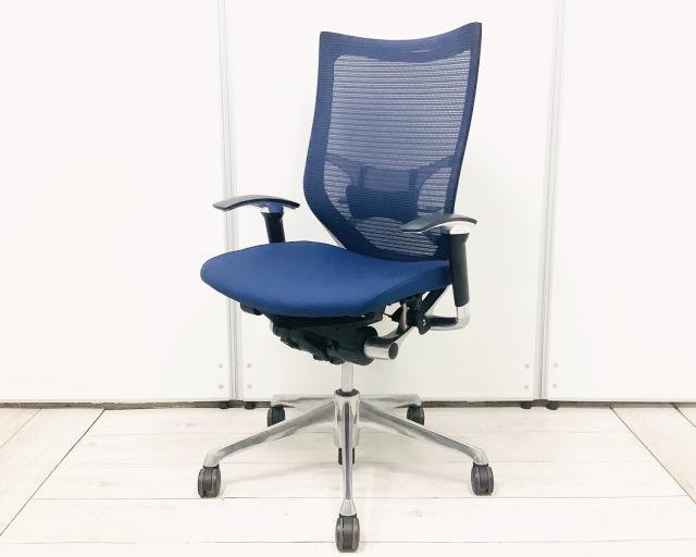 【中古】バロンチェア  オカムラ（okamura） 肘付ハイバックチェア