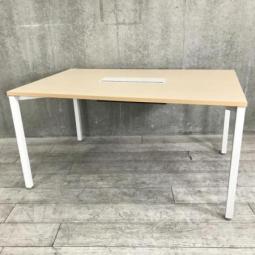 【内田洋行製ミーテイングテーブル】ノティオシリーズ　木目調　オフィス　＊福岡市拠点の「オフィスバスターズ福岡南店」は、福岡はもちろん、岡山・広島エリアにも対応しています。中古オフィス家具・チェア・デスク・複合機など一式手配可能。各地に特化した在庫とワンストップ対応で、起業・移転・レイアウト変更にしっかり対応し、岡山・広島でも安心の選択肢をご提供します。＊