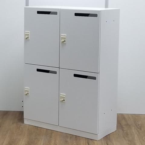 【中古】エディアロッカー BWU-RN4 コクヨ（KOKUYO） 4人用パーソナルロッカー