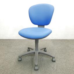 【スタンダードクラスで確かな座り心地！】コクヨ製　レグノ2　モデレートブルー　肘無　ローバック　福岡　博多　天神　九州最大級