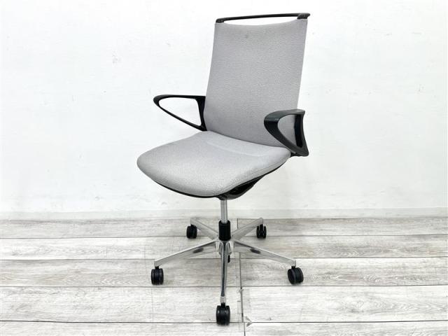 【中古】モード CA25BR FWM3 オカムラ（okamura） 肘付ハイバックチェア