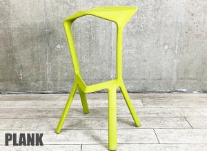 Plank/プランク　MIURA stool/ミウラ スツール　コンスタンチン・グルチッチ　ライムイエロー　北欧