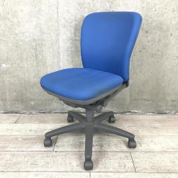 【関東倉庫在庫品】【シンプルデザインのチェア！】■ナイキ製　VIALE　肘無ローバックチェア　■ブルー【弊社使用欄：A00994063】【ECBMC】【在庫入替セール品につき限定特価！】