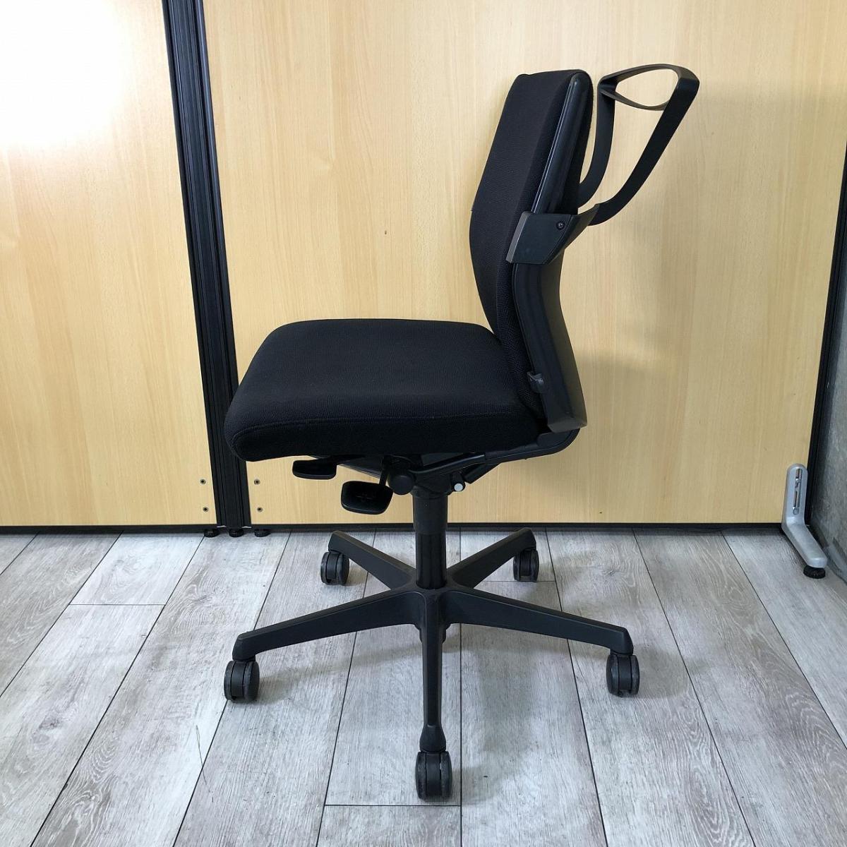 中古】エスクード C434ZR FFW1 オカムラ/okamura 肘無ローバック