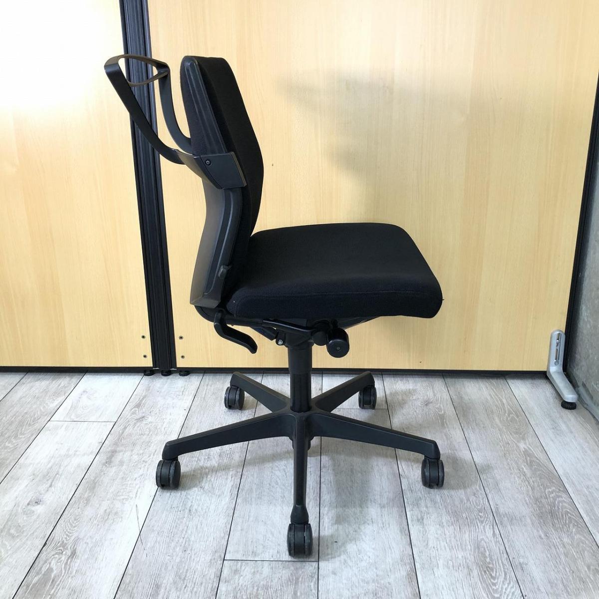 中古】エスクード C434ZR FFW1 オカムラ/okamura 肘無ローバック