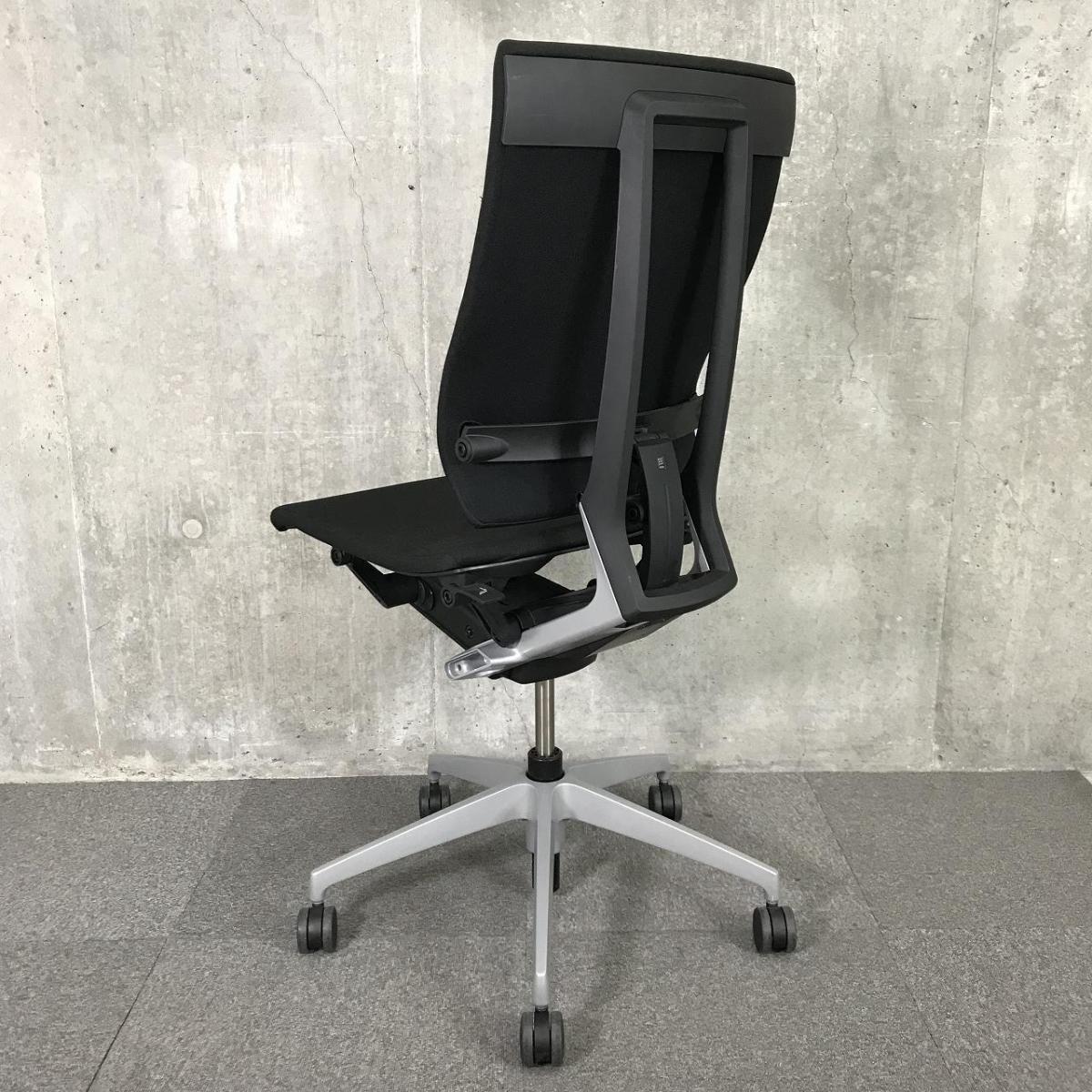 中古】スピーナチェア イトーキ/ITOKI 肘無ハイバックチェア