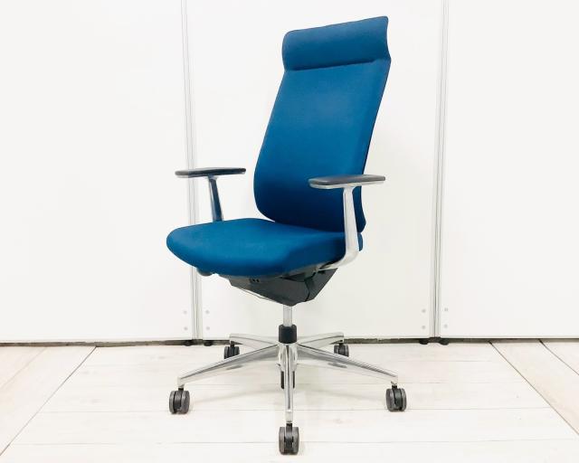【中古】ウィザード2  コクヨ（KOKUYO） 肘付ハイバックチェア