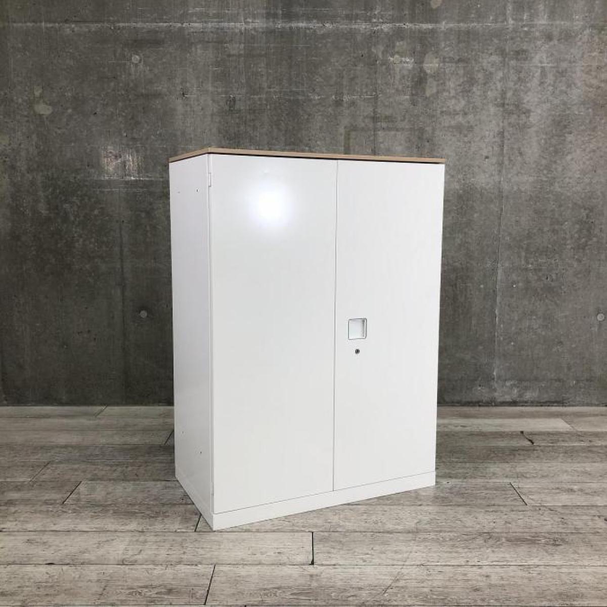 yokoさま専用 中古】レクトライン オカムラ/okamura ローキャビネット／両開き