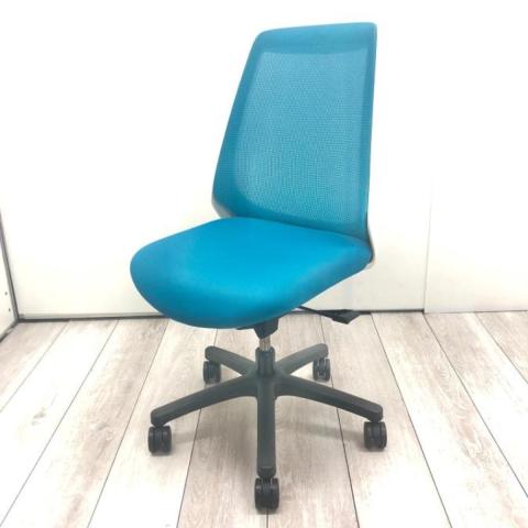 【中古】ノナ KZ-330PG-W9A3 イトーキ（ITOKI） 肘無ハイバックチェア