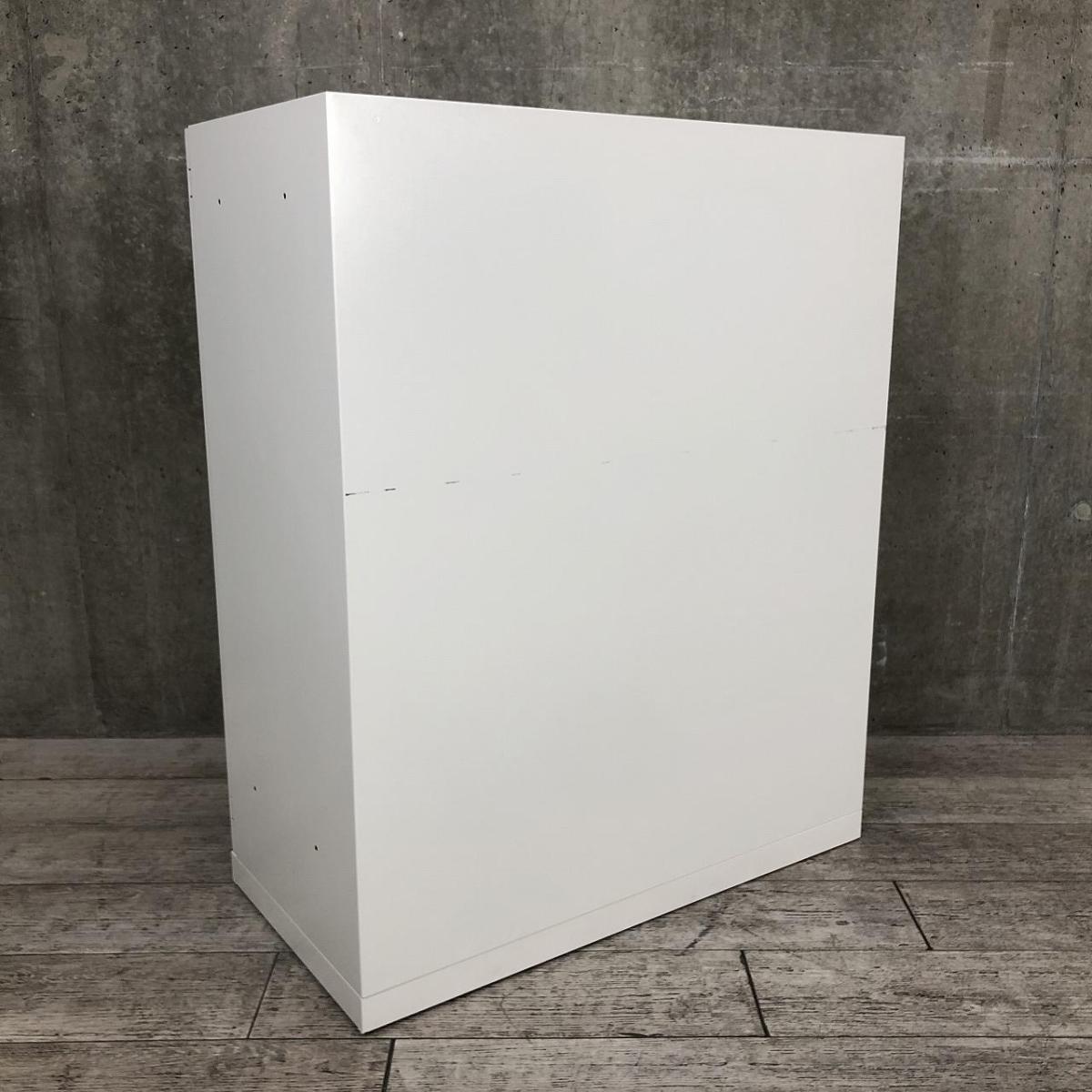 OKAMURA オカムラ キャビネット レクトライン 書庫 ホワイト 両開き 中古】レクトライン 4B313F ZA75 オカムラ/okamura ロー