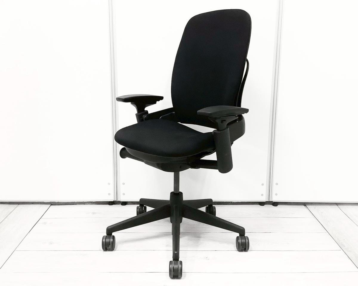 中古】リープV2 Steelcase/スチールケース 肘付ハイバックチェア