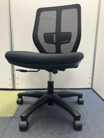 【お買い得品】　■オカムラ　ヴィラージュ　ブラック　肘無し