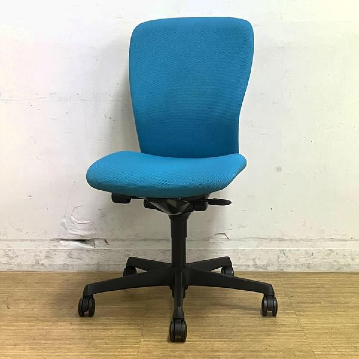 【在庫入替セール】オカムラ　スラート　ハイバック　肘無しモデル　カラー：ブルーグリーン×ブラックフレーム
                        スラート
                                    中古
            