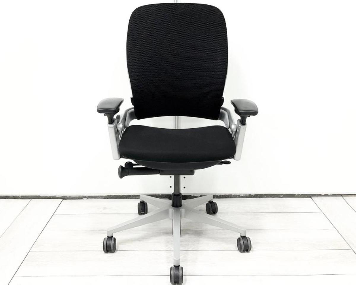 中古】リープV2 Steelcase/スチールケース 肘付ハイバックチェア