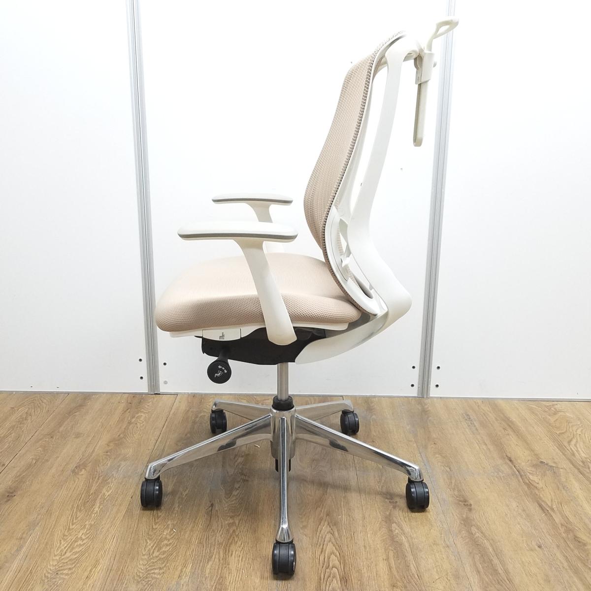 アパレル通販サイトランキング 中古】シルフィーメッシュ 肘付 オカムラ/okamura FMP7 C685BW テーブル・チェア・ハンモック
