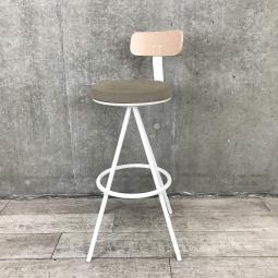 【関東倉庫在庫品】【座面が回転するカウンターチェア！】■イトーキ製　ノットワーク　カウンターチェア　■ブラウン【弊社使用欄：A00992404】【ECBMC】