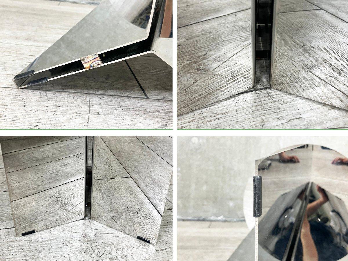 美品 HAYヘイ SLIT TABLE HEXAGON ミラー 廃盤 テーブル 美品 HAYヘイ SLIT TABLE HEXAGON ミラー 廃盤 テーブル