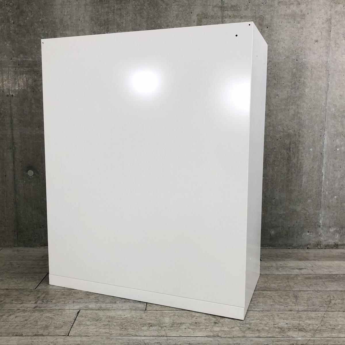 OKAMURA オカムラ キャビネット レクトライン 書庫 ホワイト 両開き 中古】レクトライン 4B313Y ZA75 オカムラ/okamura ロー