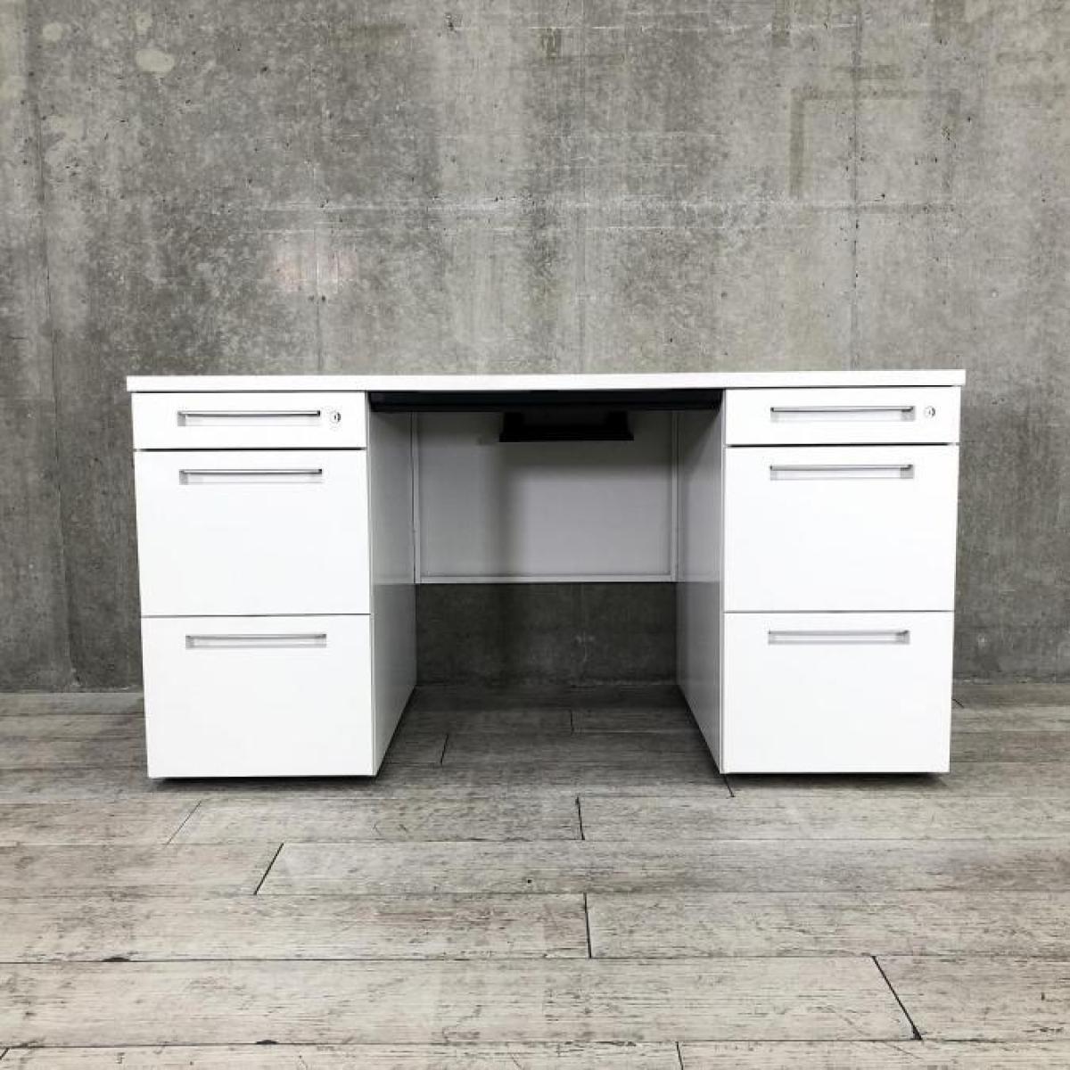 【こばQ】ITOKI イトーキ ①机 イトーキ ITOKI CZシリーズ 脇机3段 幅400×奥行700×高さ700mm