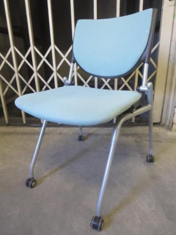 【中古】プロスタック 8140FZ-FXN4 オカムラ（okamura） ネスティングチェア