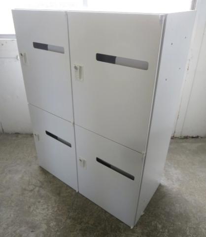 【中古】HSパーソナル  ウチダ（UCHIDA) 4人用パーソナルロッカー