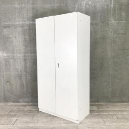 【観音開きタイプは中身を一気に見渡せる！】■イトーキ（ITOKI）　サリダストレージ（Salida Storage）　両開き書庫　H1790㎜　■ホワイト　■シリンダー錠【弊社使用欄：A01023711】