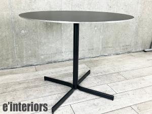 e interiors / インテリアズ　XT テーブル　Tomoya Tabuchi　カフェテーブル　ブラック