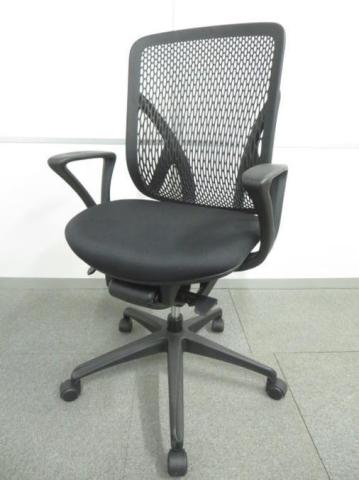 【中古】yera  イナバ（INABA) 肘付ハイバックチェア