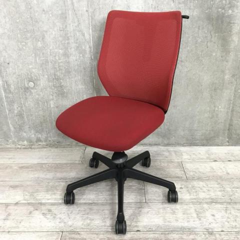 【中古】CG-M メッシュ CG92KG 6549 オカムラ（okamura） 肘無ローバックチェア