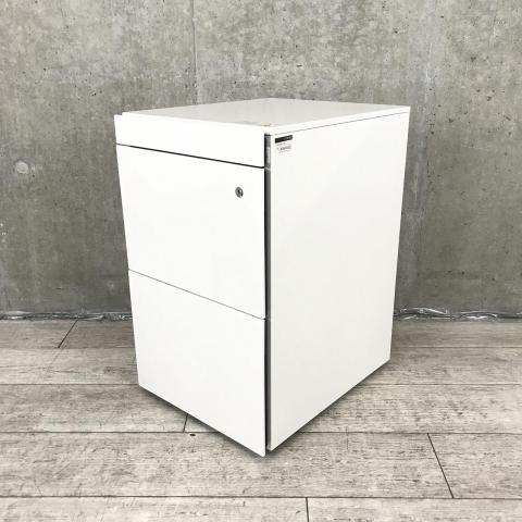 【中古】インステート JM-045MPC-W9 イトーキ（ITOKI） ワゴン3段