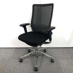 【在庫入れ替えの為お安くなっております！】【状態不良の為返品不可】【1台限定！】【人気のブラックカラーメッシュチェア】【クレジット決済優先】■オカムラ（okamura）　コーラル　■ハイバック　メッシュ背面　可動肘つき　ランバーサポートつき　■ブラック
【中古】【オフィス家具】オフィスバスターズ心斎橋店