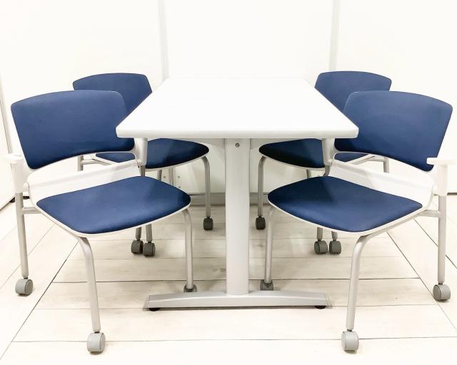 【中古】8177シリーズ 81771A MG29 オカムラ（okamura） ミーティングテーブル（会議机）