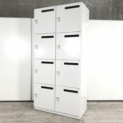【中古】HSパーソナル  ウチダ（UCHIDA) 8人用パーソナルロッカー