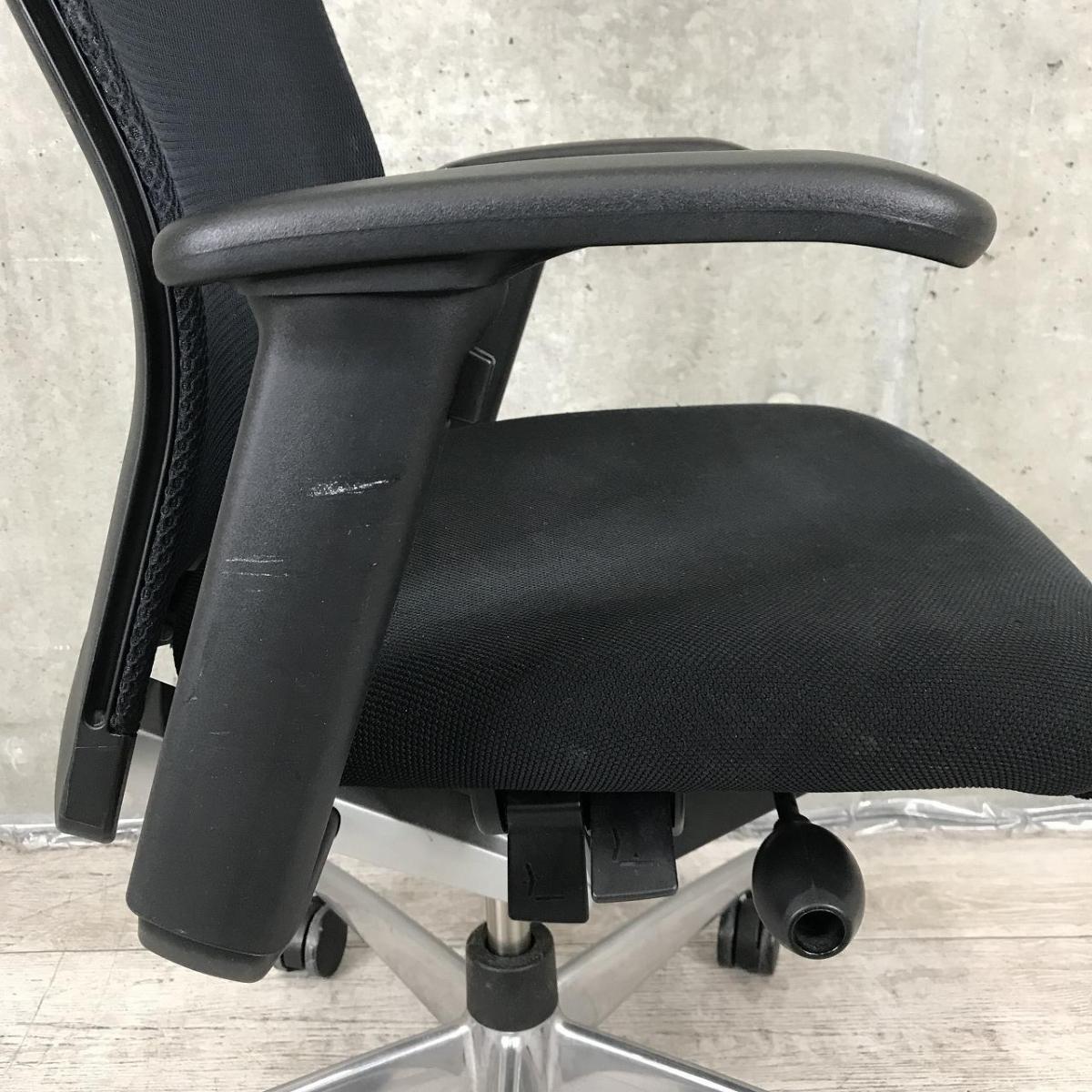 中古】フォスターエトスチェア コクヨ/KOKUYO 肘付ハイバック