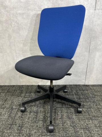 【中古】プラオチェア  イトーキ（ITOKI） 肘無ハイバックチェア