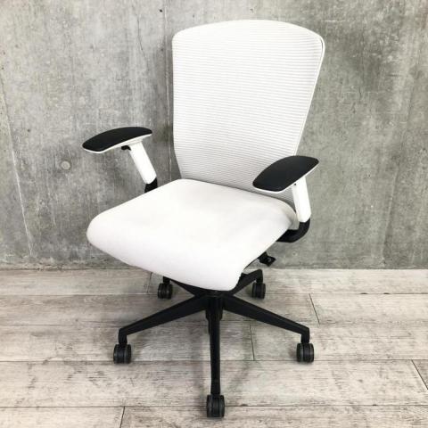 【中古】エルフィ ELA2-00B ウチダ（UCHIDA) 肘付ハイバックチェア