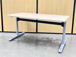 【2名様で使えるスタックテーブル入荷！キャスター付きで移動も楽々！】■オカムラ/Lives Meeting Table(ライブス ミーティングテーブル)シリーズ/サイドスタックテーブル/幅1500×奥行750/ナチュラル天板/オススメ(おすすめ) /人気商品【弊社使用欄：A00980340】【ID】