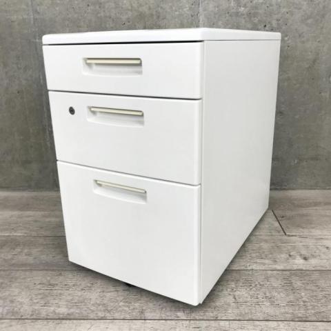 【中古】BS+ SDM-BSN46C3SAW コクヨ（KOKUYO） ワゴン3段