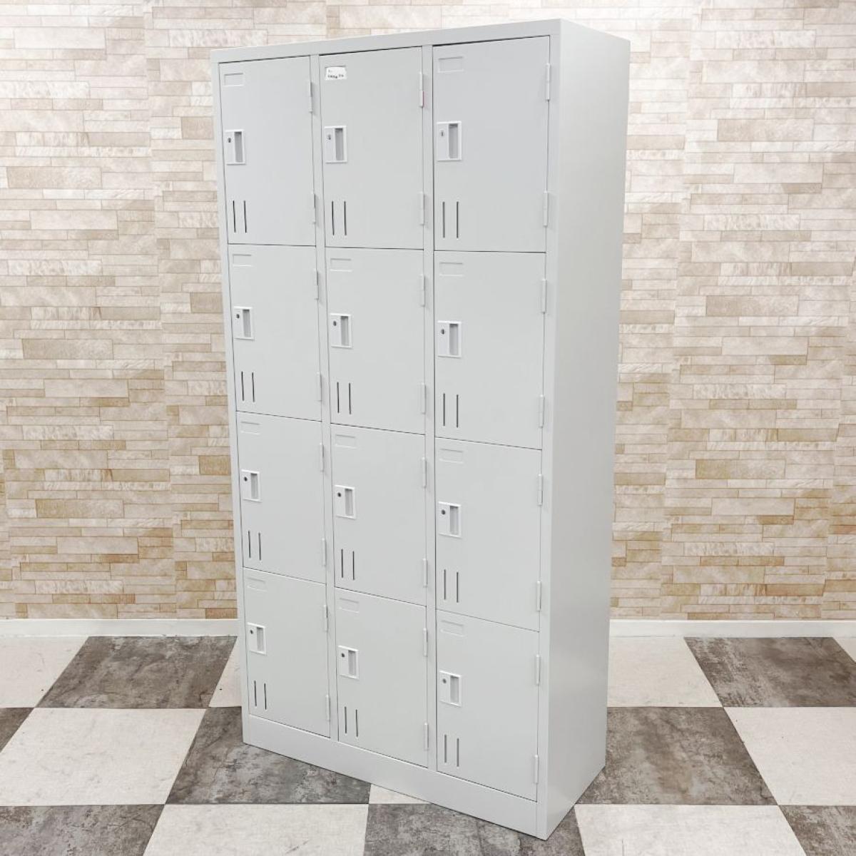 【ホワイトの新古品12人用ロッカー！もちろん全鍵2本付き！！！】ロッカー　スチール　ホワイト　増員　シューズボックス　靴箱　鍵付き　【ロットでもご案内可能です！】
                        その他シリーズ
                                    新古品
            