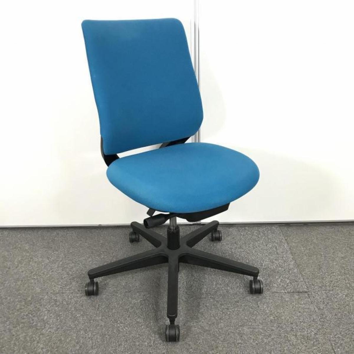 中古】ミトラシリーズ C04S-10C-BK1 コクヨ/KOKUYO 肘無ロー