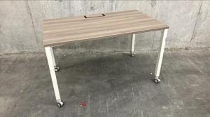 【シンプルデスク　オカムラ】　■アプションフリー　■プライズウッドミディアム【関東倉庫在庫品】【弊社使用欄：A01026051】