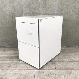 【関東倉庫在庫品】【スタイリッシュなデザインのワゴン！】■イトーキ製　インステート　ワゴン3段　■ホワイト【弊社使用欄：A00992087】【ECBMC】