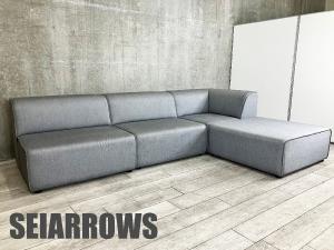 SEIARROWS/セイアローズ CITTA チッタ ユニットソファ４点セット ファブリック　カウチ/コーナー
